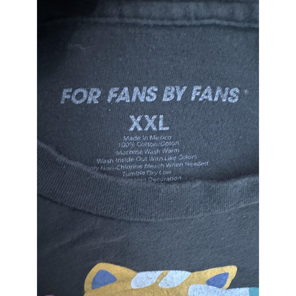 For Fans By Fans Shirt Mens 2XL Black Life Is Hard Get More Cats Tee Graphic - Picture 3 of 6